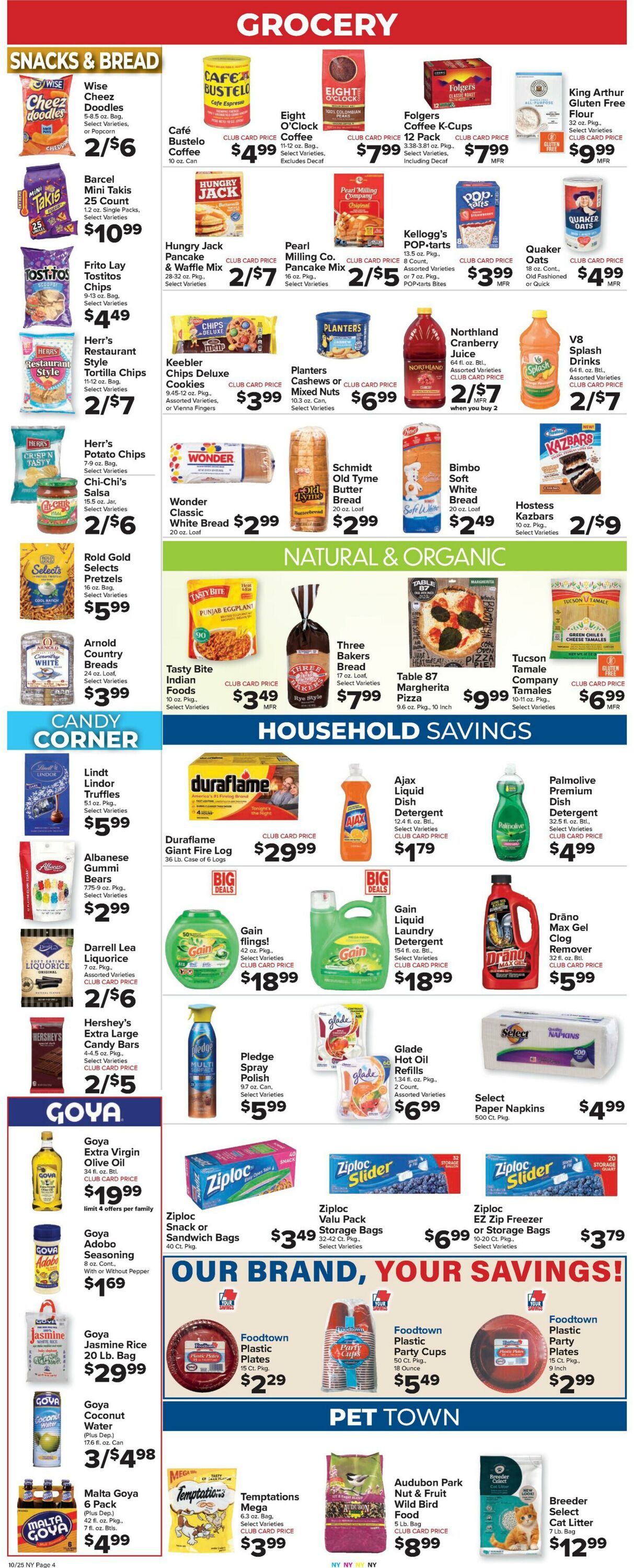 Weekly ad Food Town 10/25/2024 - 10/31/2024