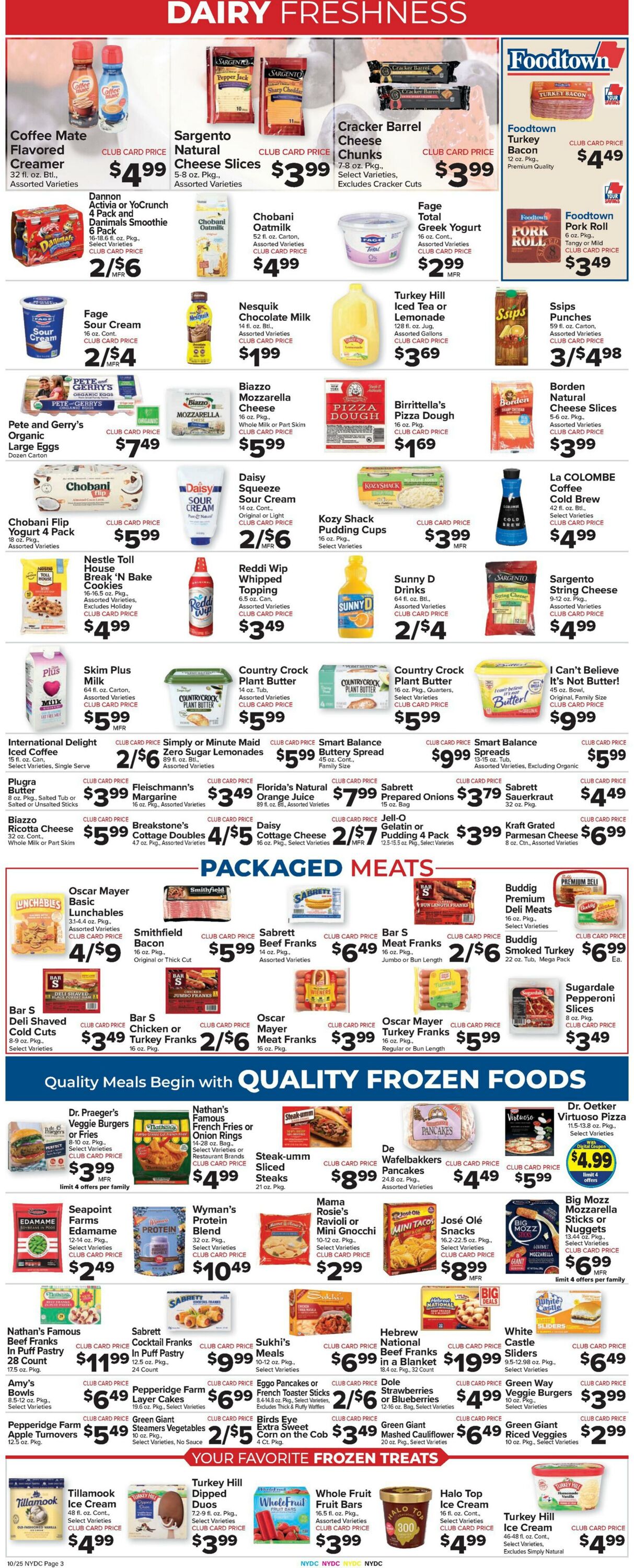 Weekly ad Food Town 10/25/2024 - 10/31/2024