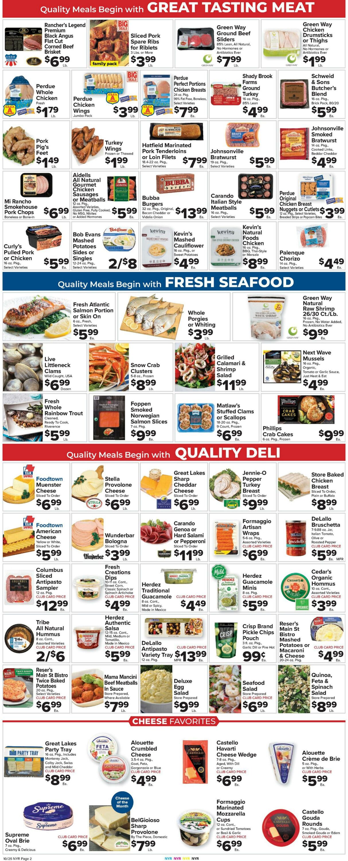 Weekly ad Food Town 10/25/2024 - 10/31/2024