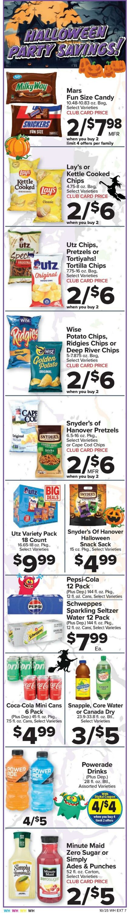 Weekly ad Food Town 10/25/2024 - 10/31/2024