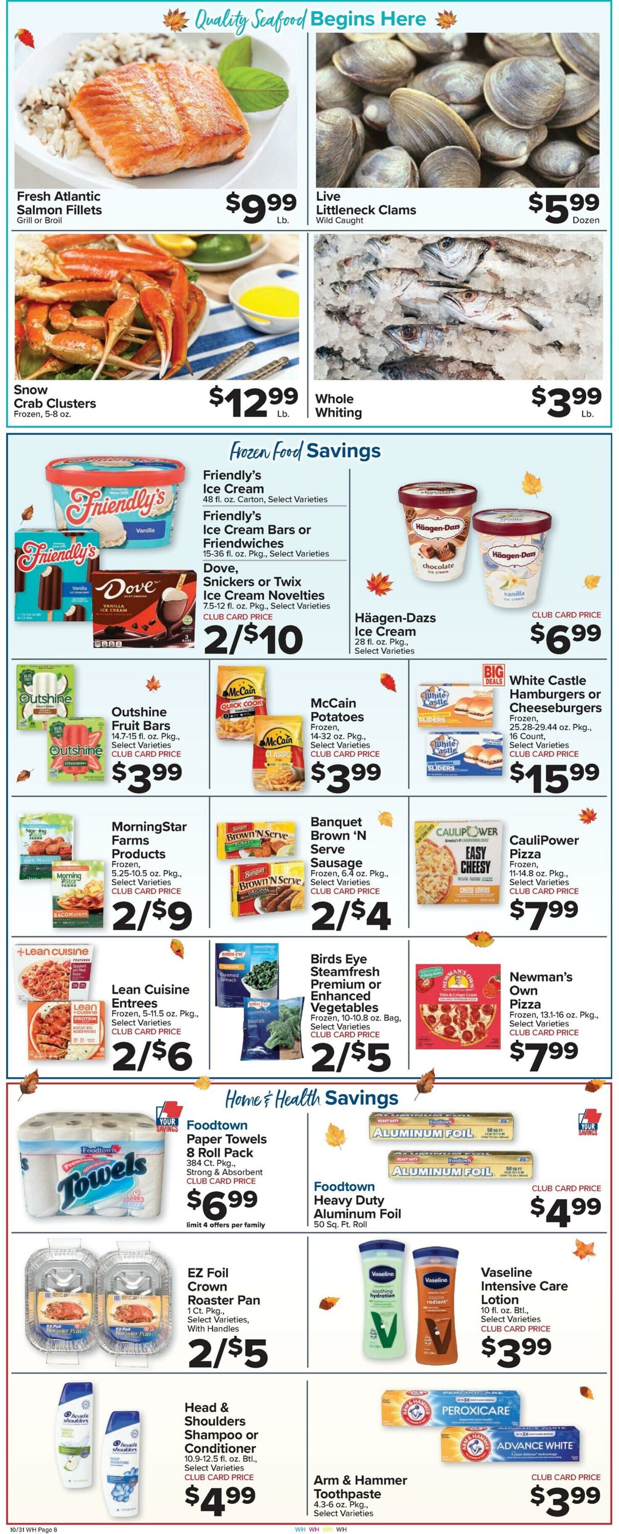 Weekly ad Food Town 10/31/2025 - 11/06/2025