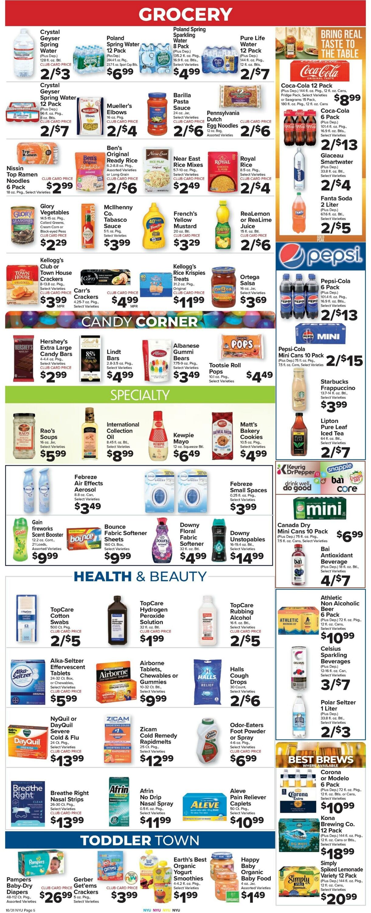 Weekly ad Food Town 10/31/2025 - 11/06/2025