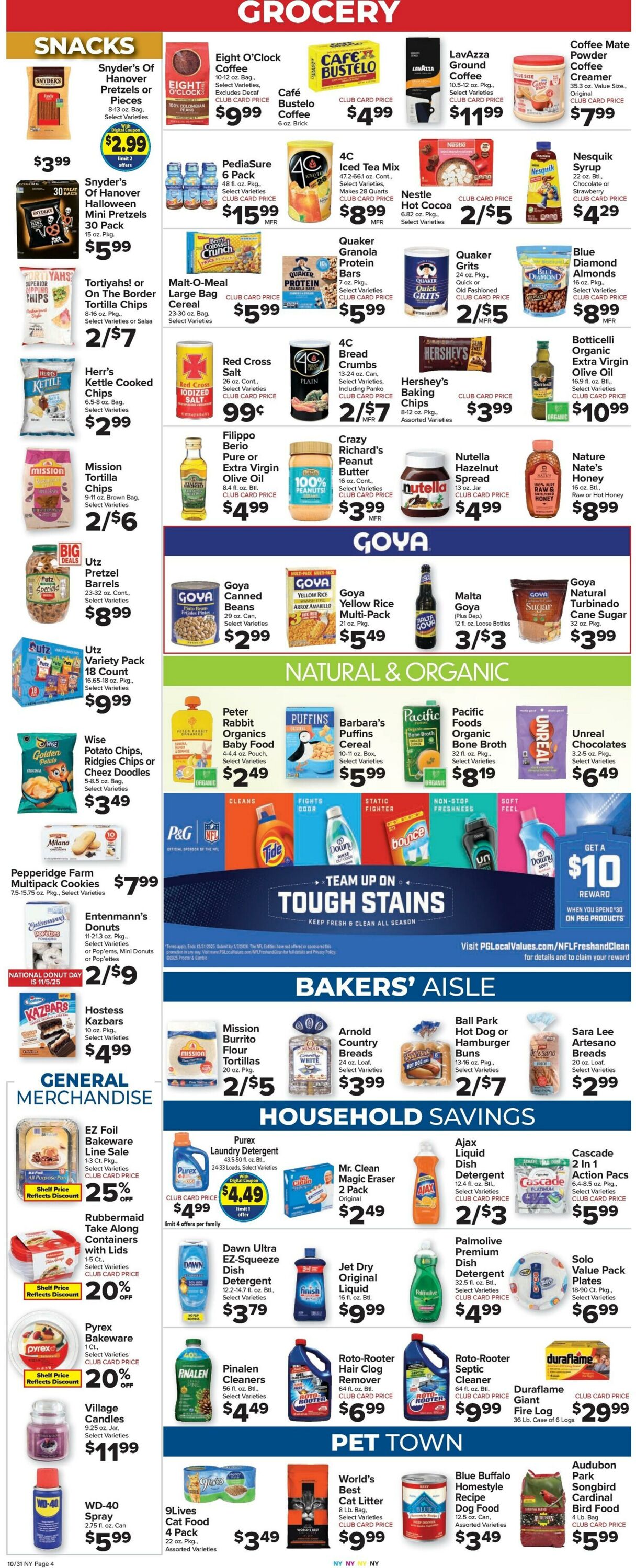 Weekly ad Food Town 10/31/2025 - 11/06/2025