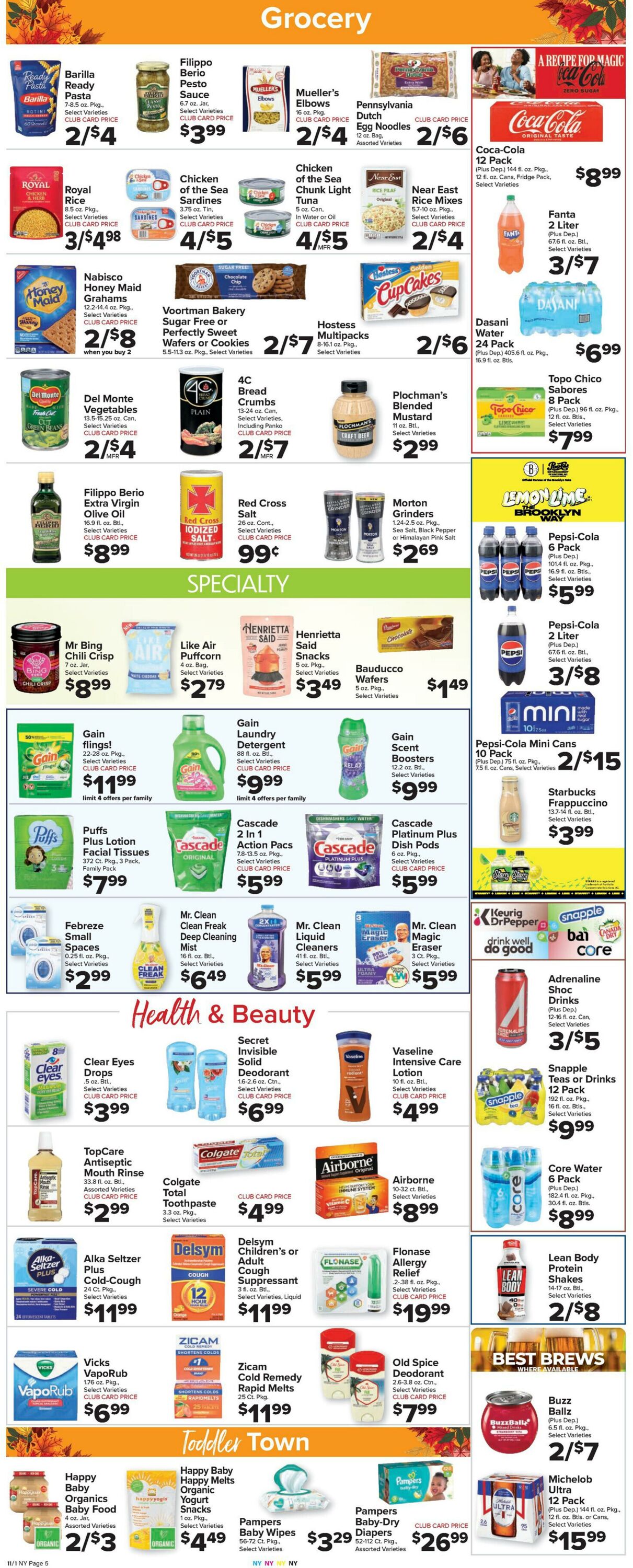 Weekly ad Food Town 11/01/2024 - 11/07/2024