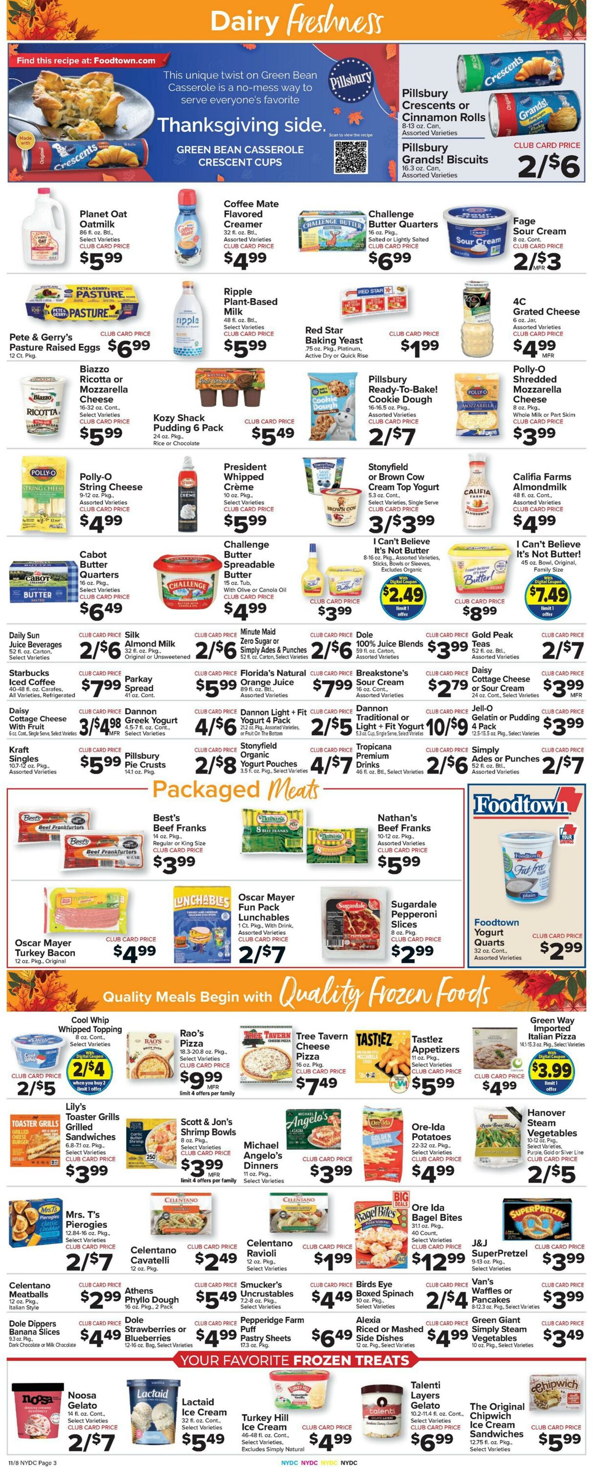 Weekly ad Food Town 11/08/2024 - 11/14/2024