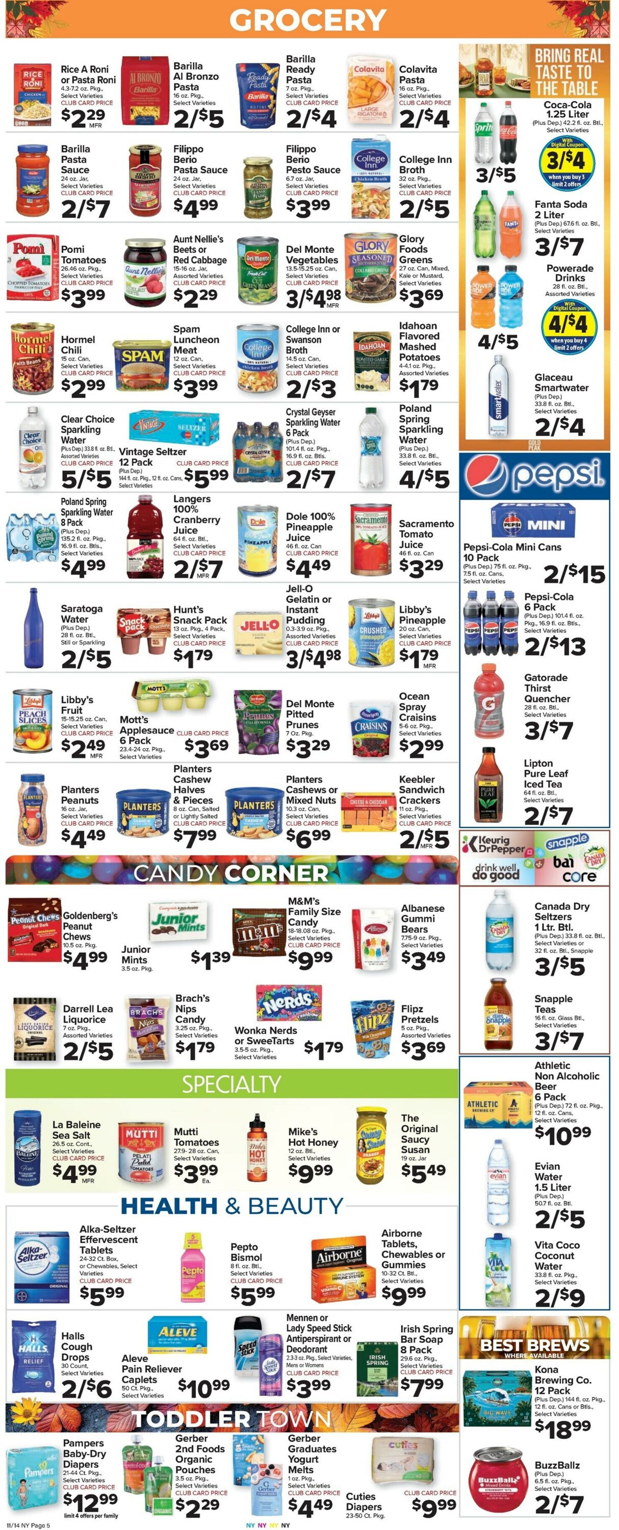 Weekly ad Food Town 11/14/2025 - 11/20/2025