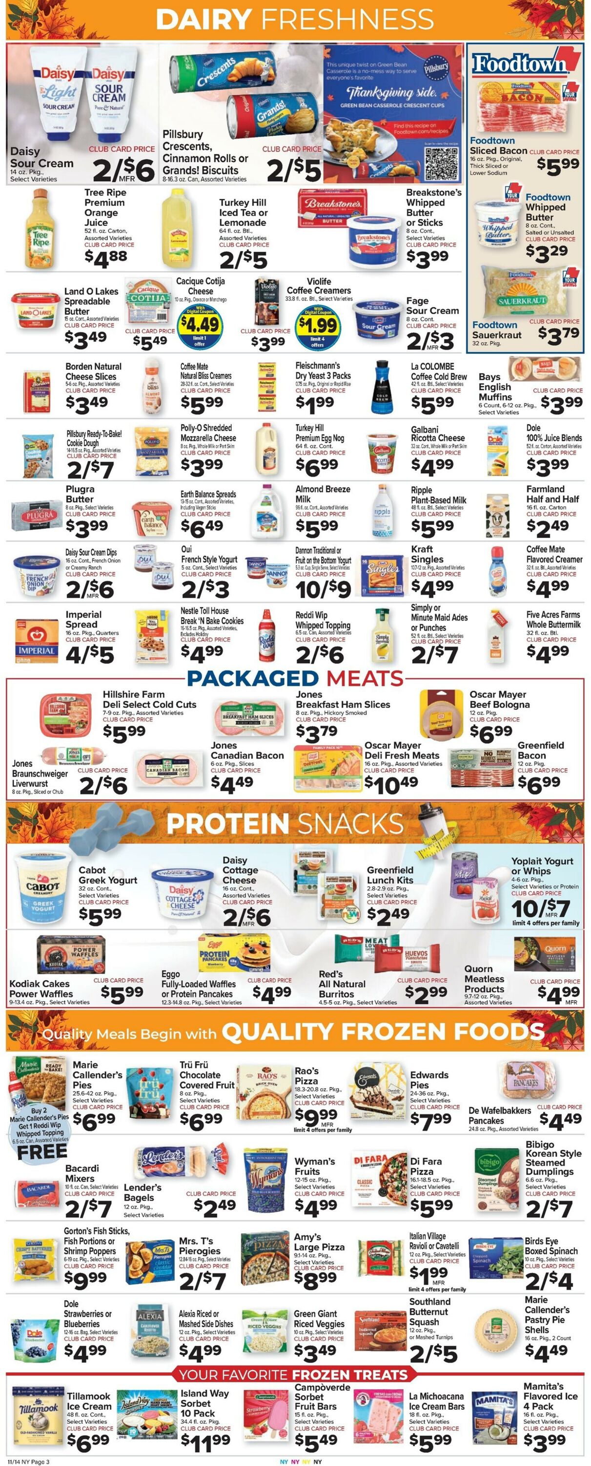 Weekly ad Food Town 11/14/2025 - 11/20/2025