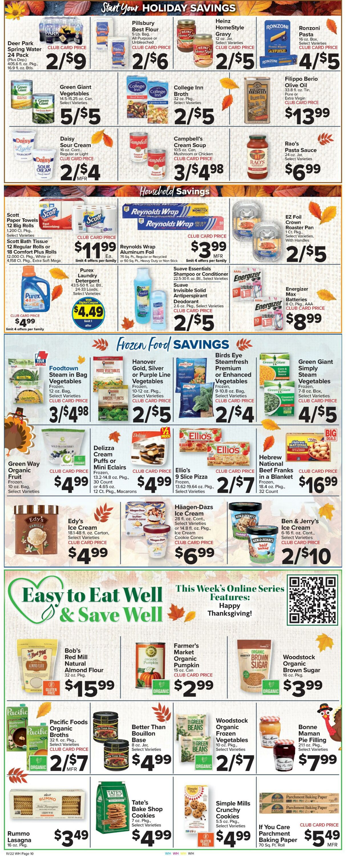 Weekly ad Food Town 11/22/2024 - 11/28/2024