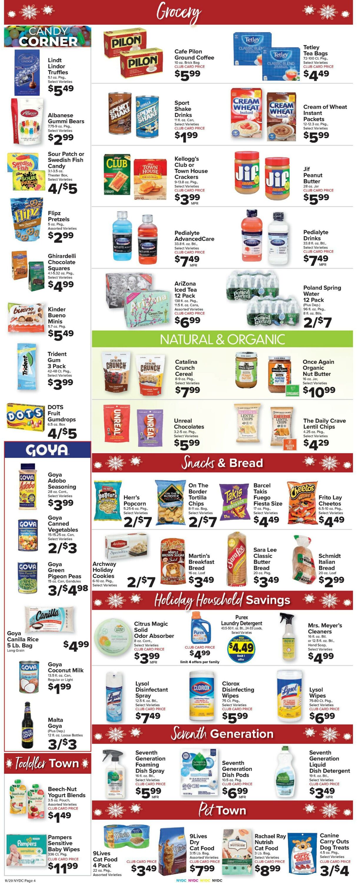 Weekly ad Food Town 11/29/2024 - 12/05/2024