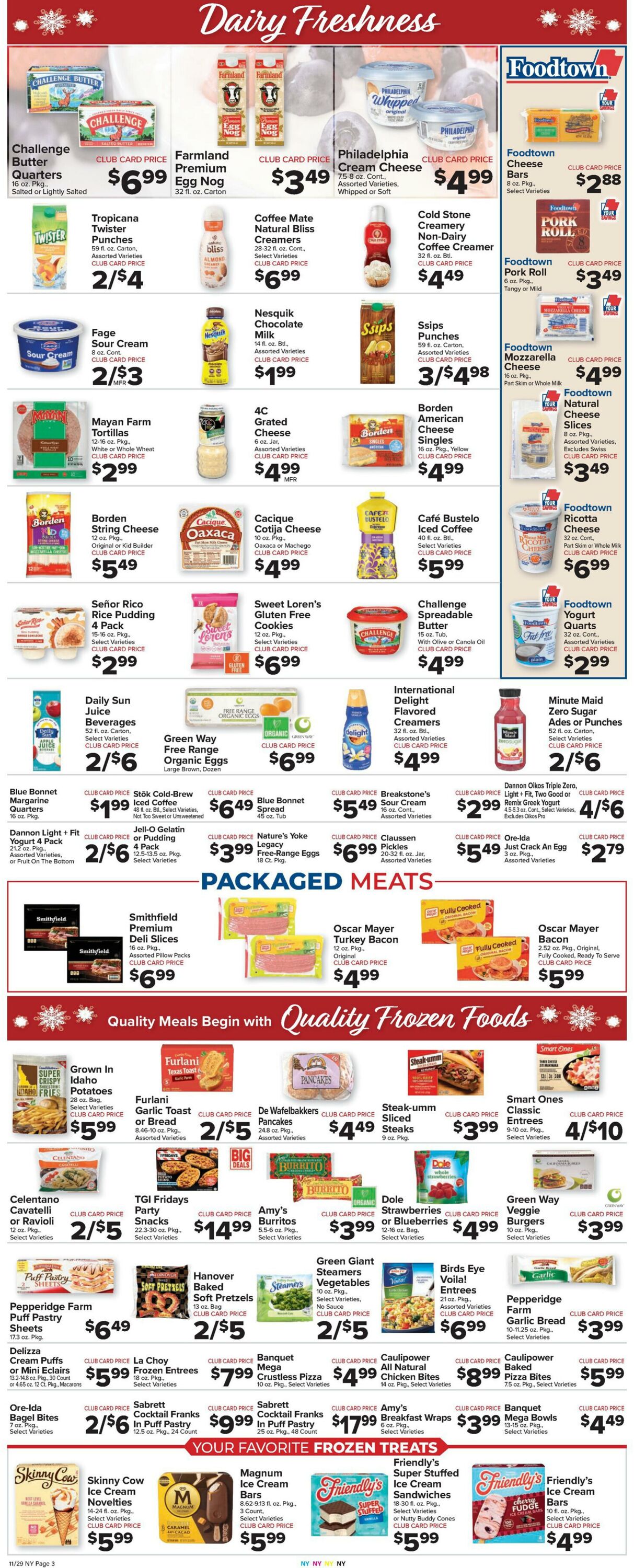 Weekly ad Food Town 11/29/2024 - 12/05/2024