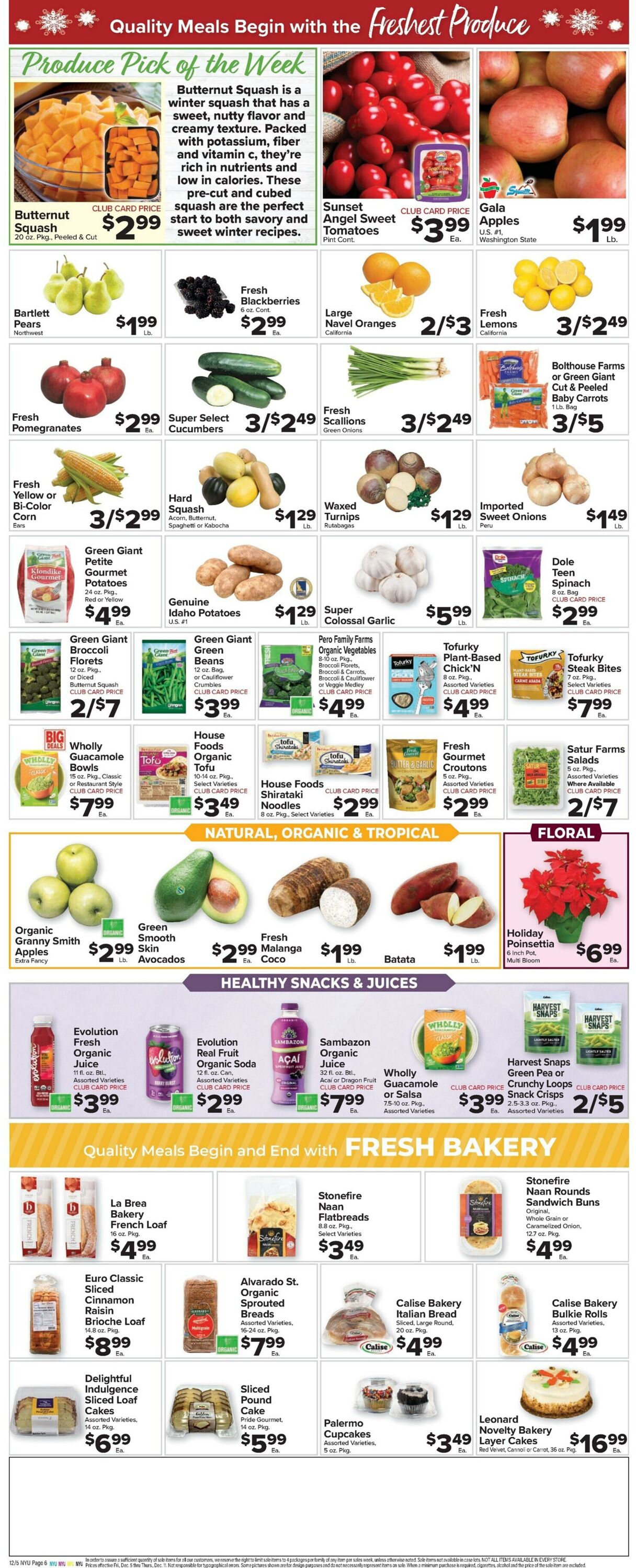 Weekly ad Food Town 12/05/2025 - 12/11/2025