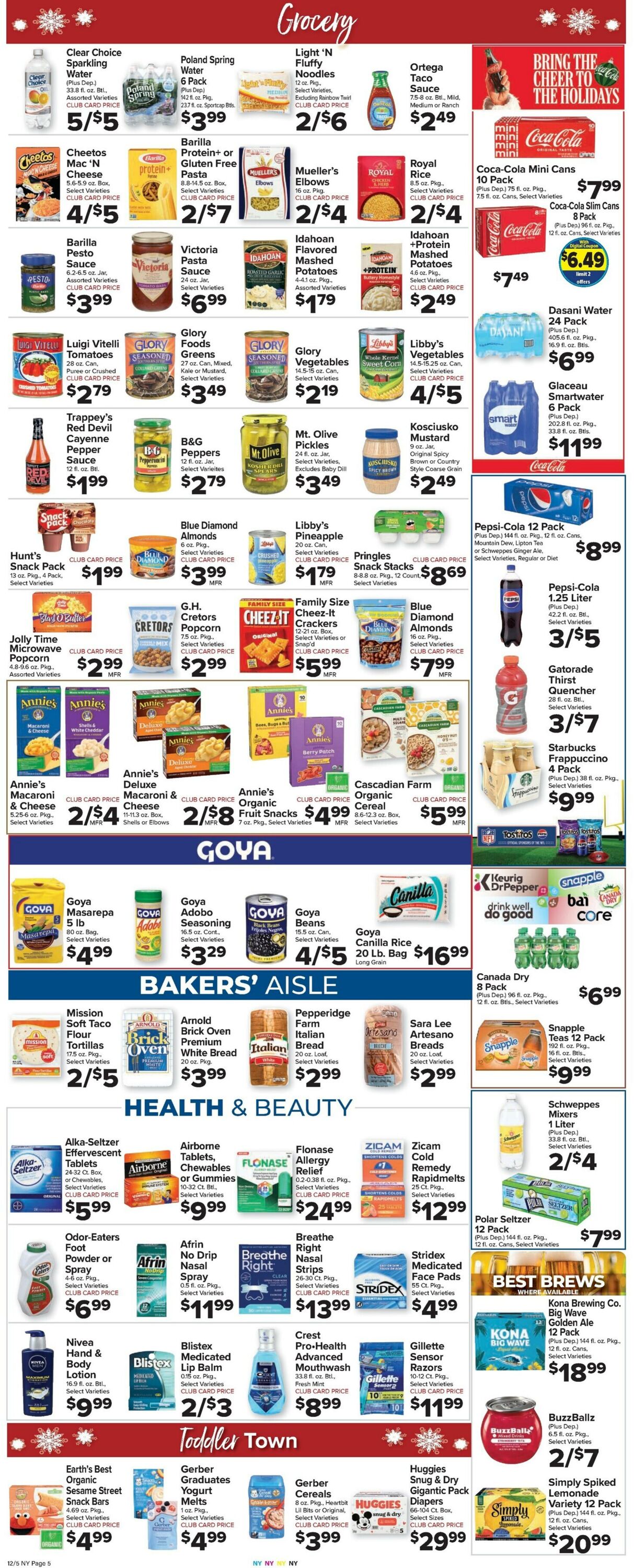 Weekly ad Food Town 12/05/2025 - 12/11/2025