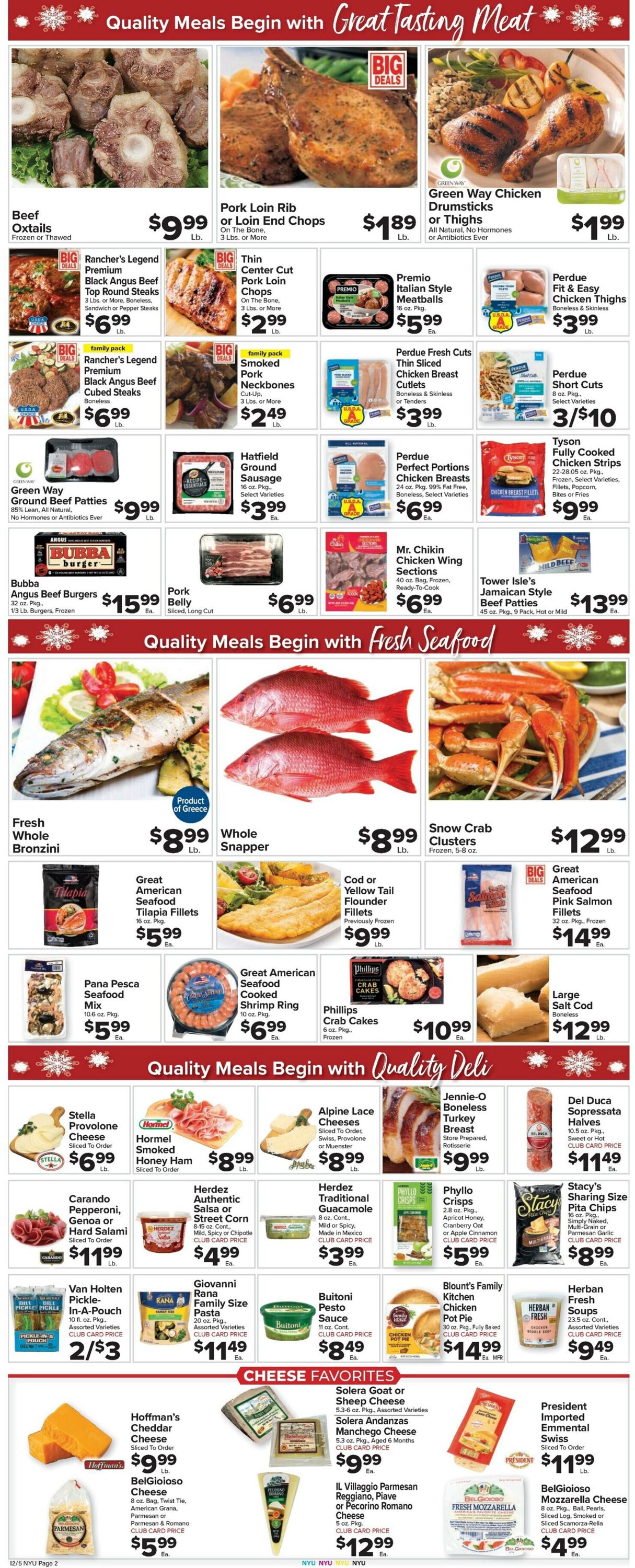 Weekly ad Food Town 12/05/2025 - 12/11/2025