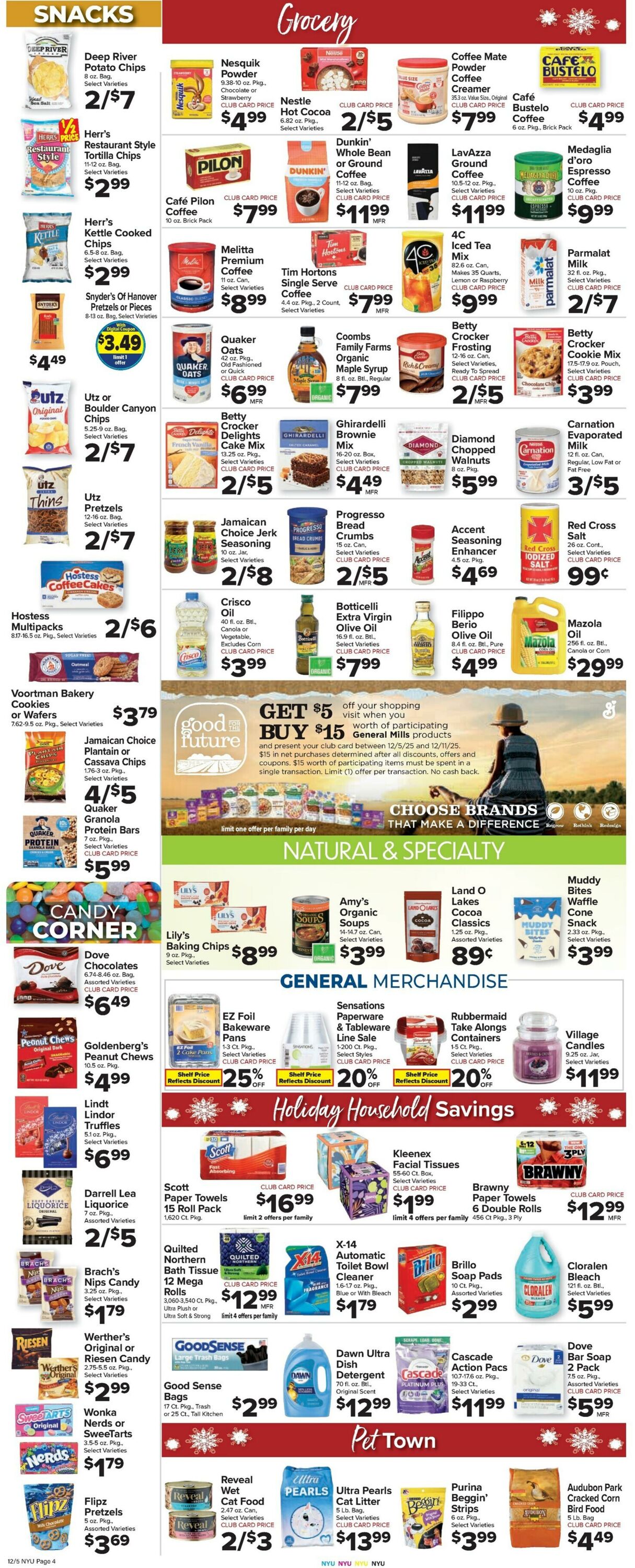 Weekly ad Food Town 12/05/2025 - 12/11/2025