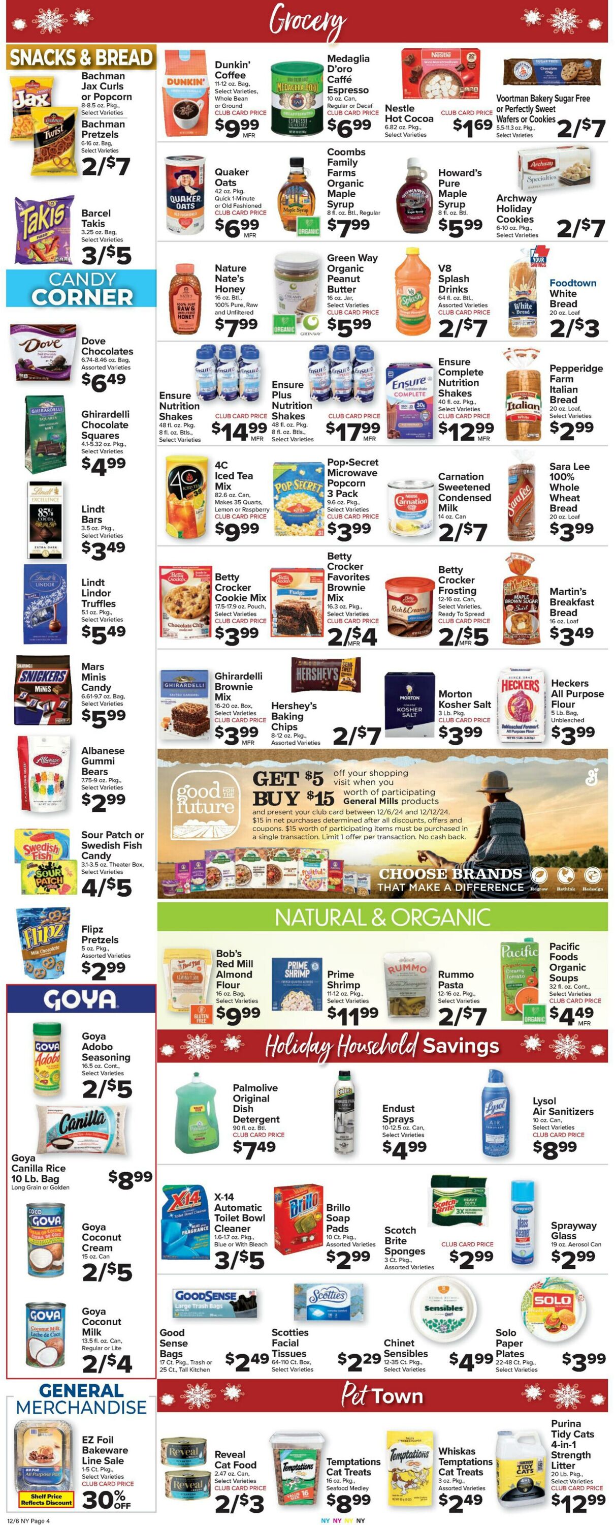 Weekly ad Food Town 12/06/2024 - 12/12/2024