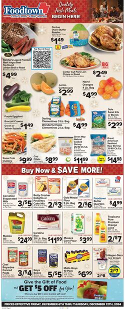 Weekly ad Food Town 12/06/2024 - 12/12/2024