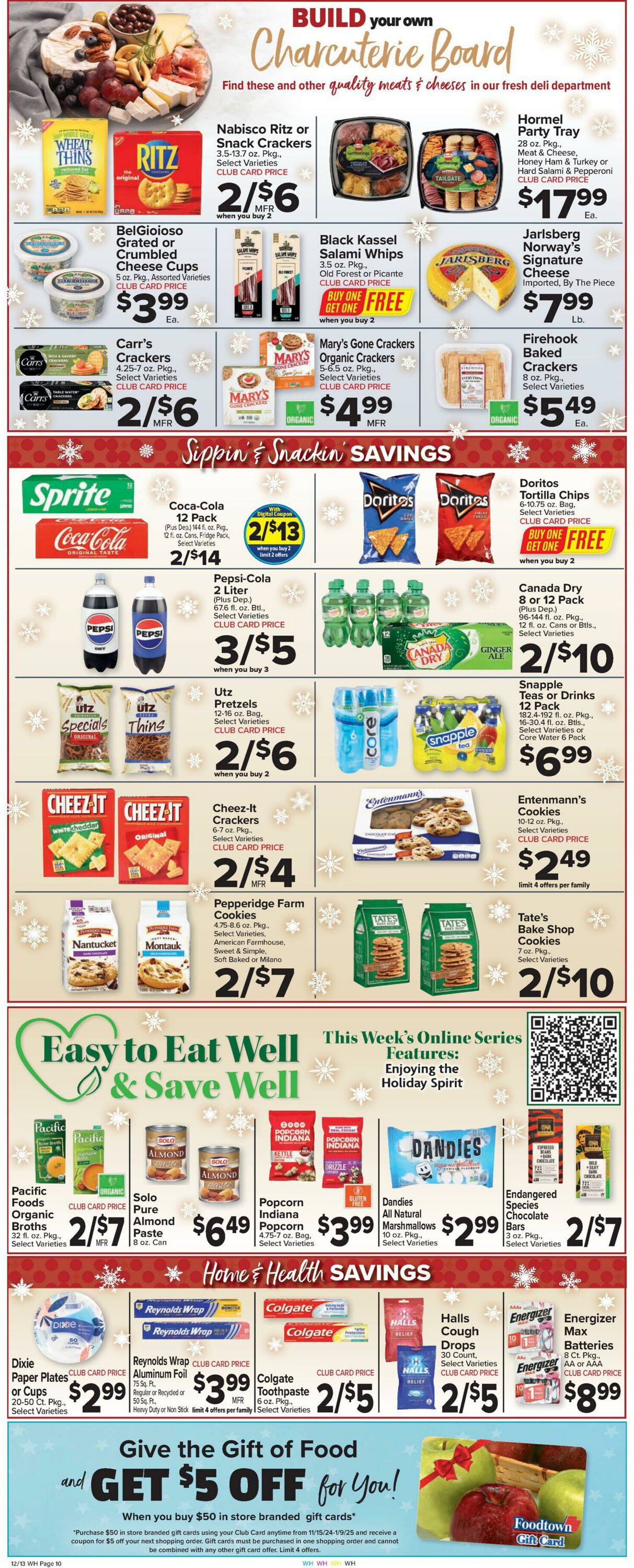 Weekly ad Food Town 12/13/2024 - 12/19/2024