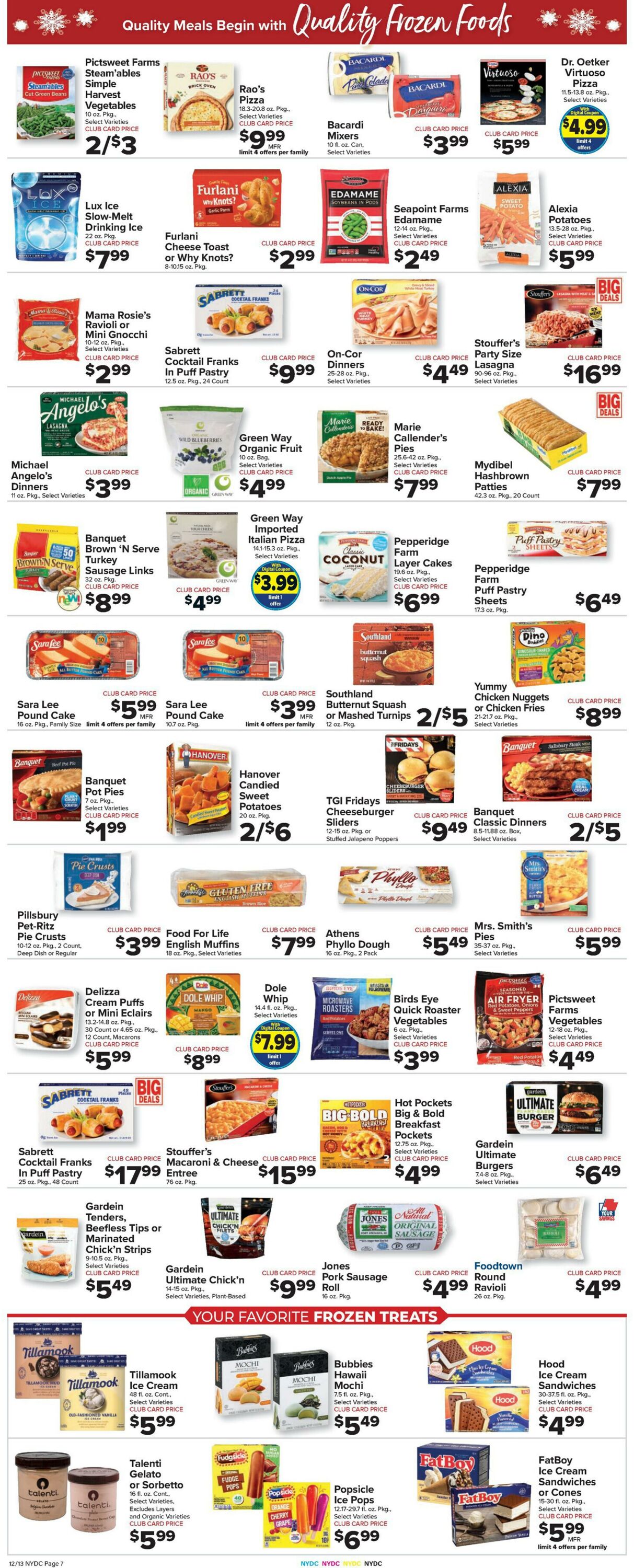 Weekly ad Food Town 12/13/2024 - 12/19/2024