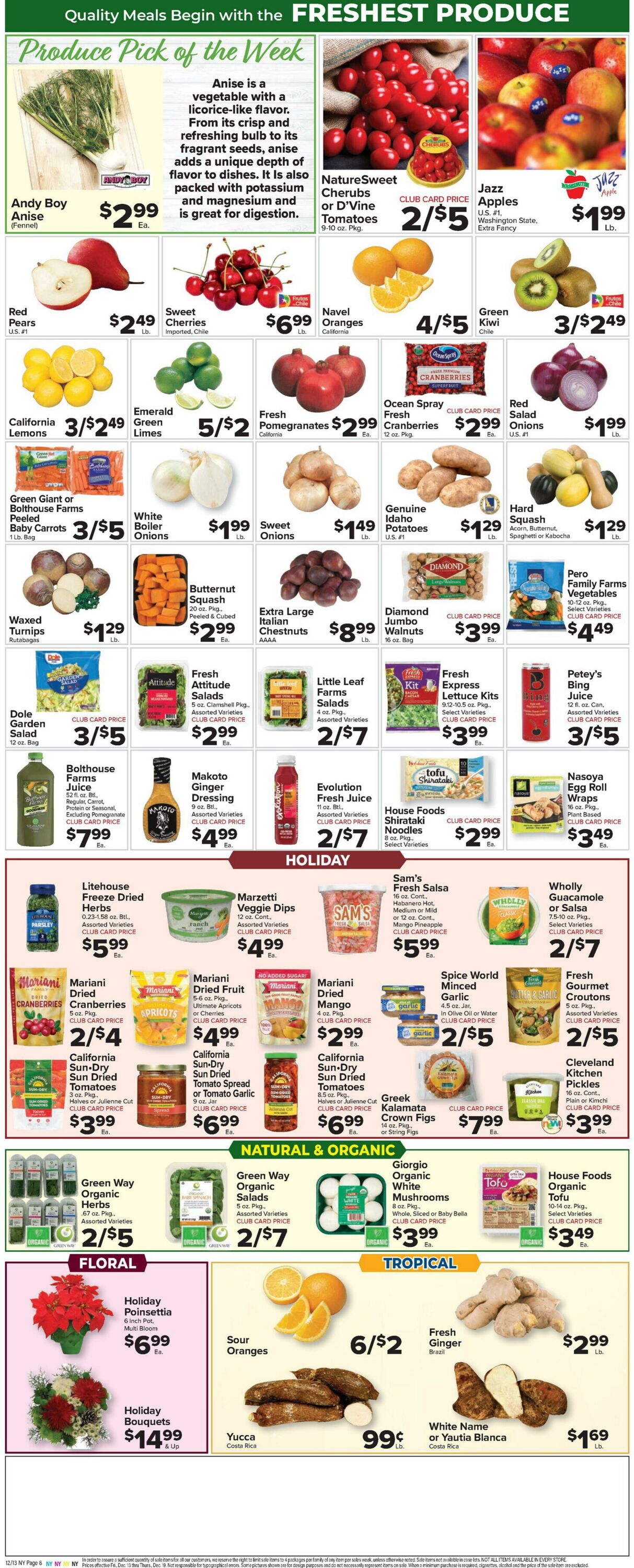 Weekly ad Food Town 12/13/2024 - 12/19/2024