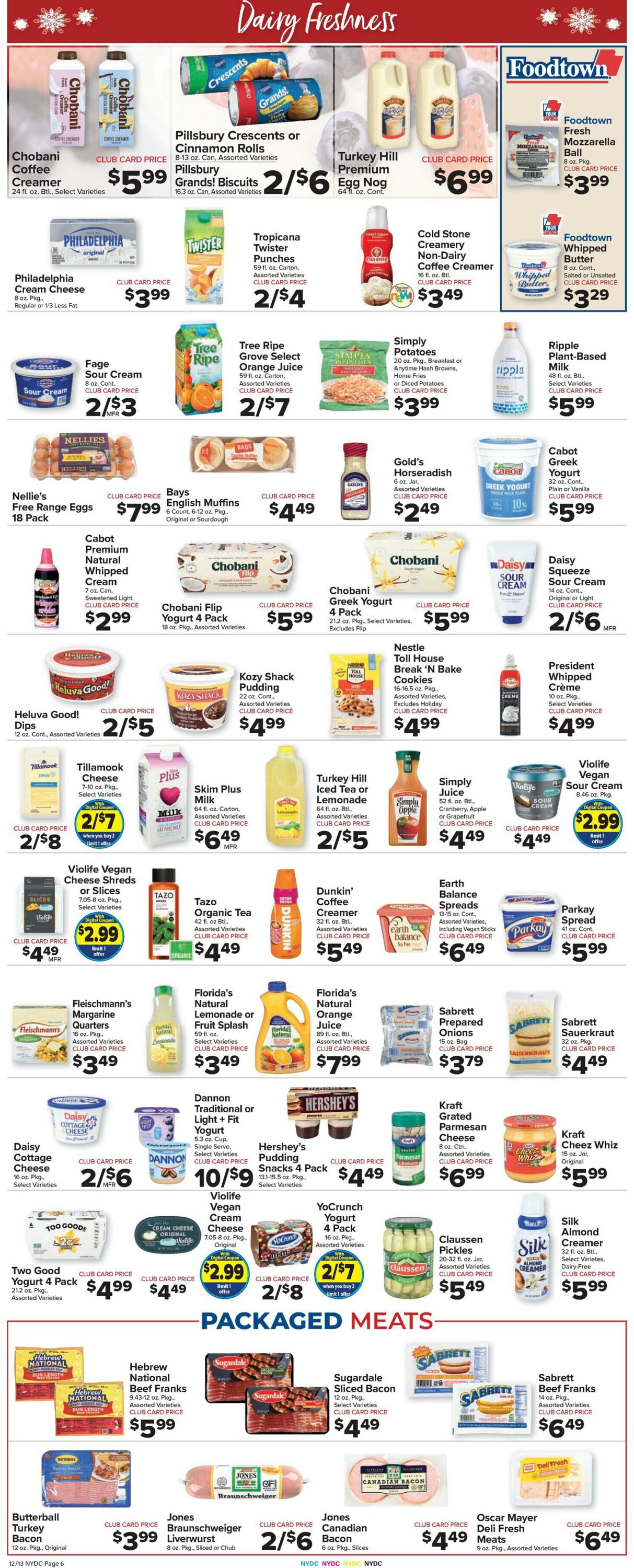 Weekly ad Food Town 12/13/2024 - 12/19/2024