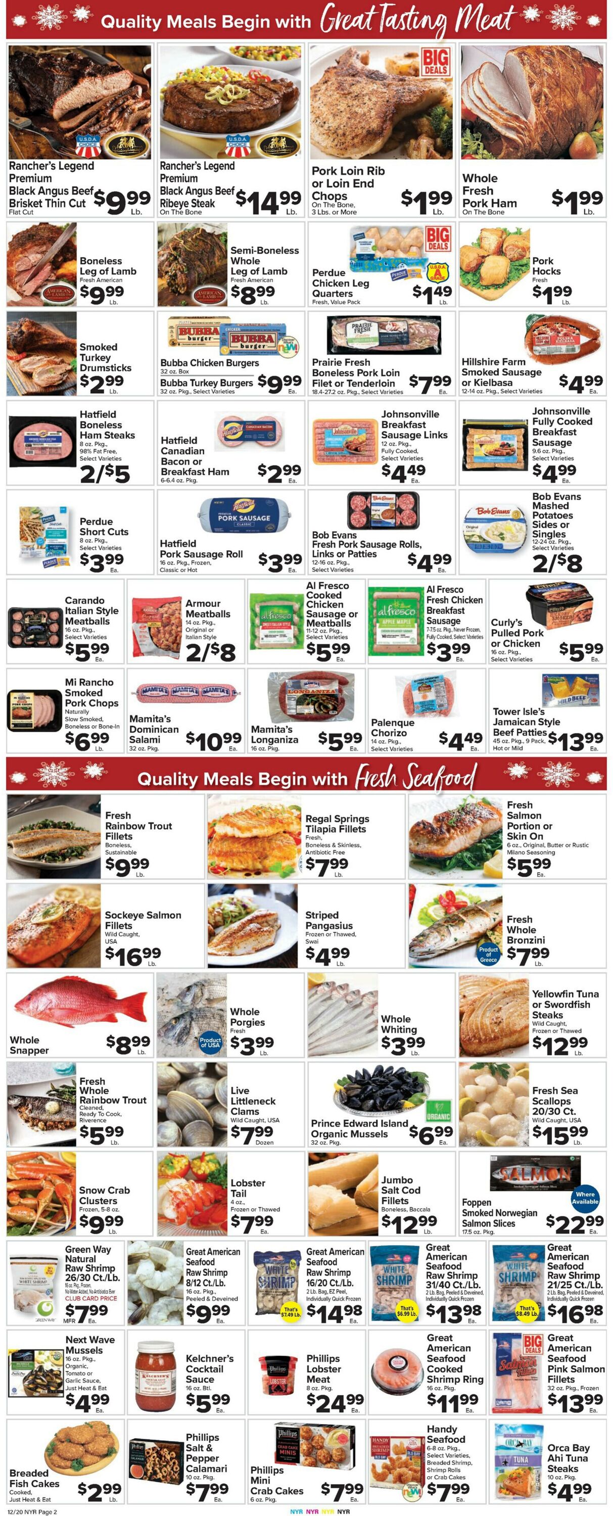 Weekly ad Food Town 12/20/2024 - 12/26/2024