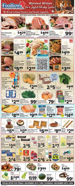 Weekly ad Food Town 11/29/2024 - 12/05/2024