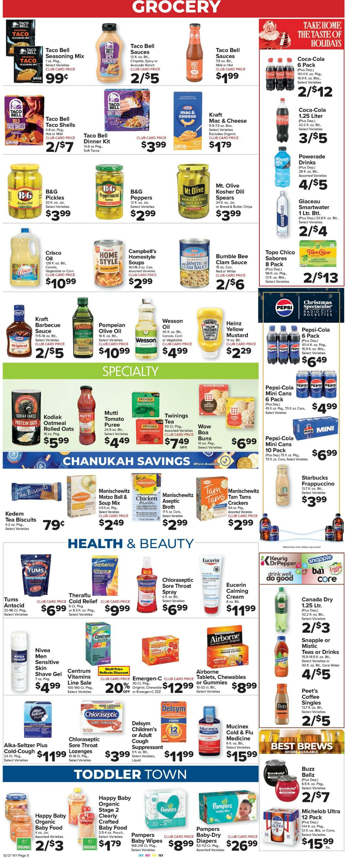 Weekly ad Food Town 12/27/2024 - 01/02/2025