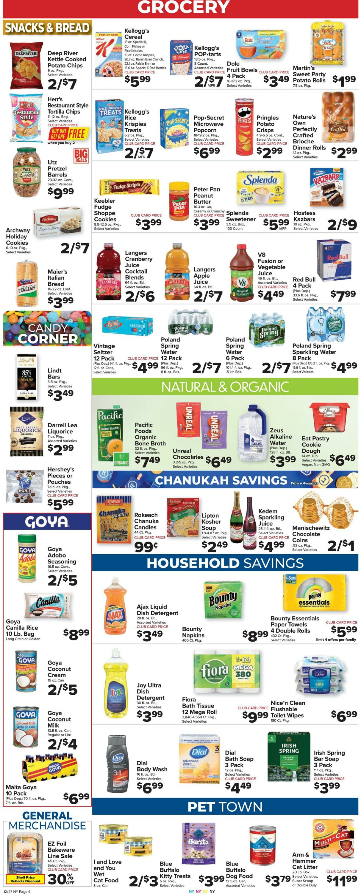 Weekly ad Food Town 12/27/2024 - 01/02/2025