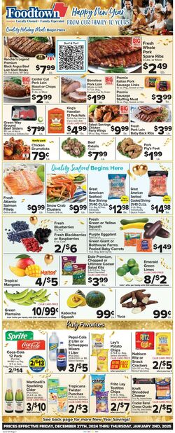 Weekly ad Food Town 11/29/2024 - 12/05/2024