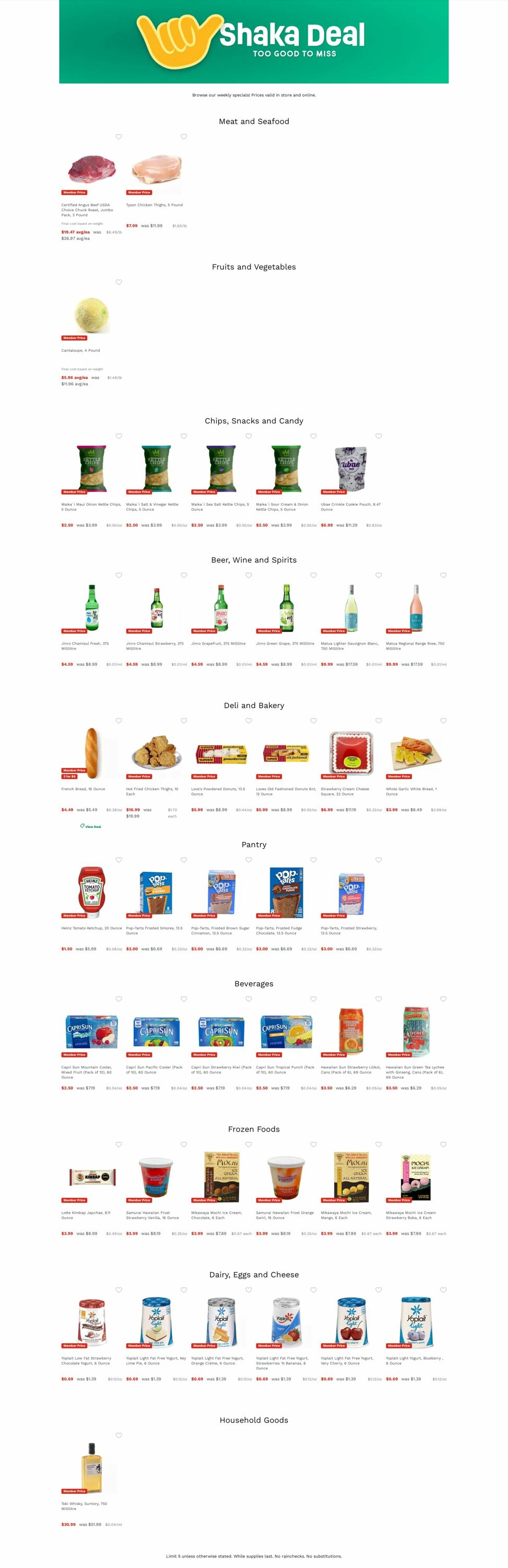 Weekly ad Foodland 06/09/2025 - 06/18/2025