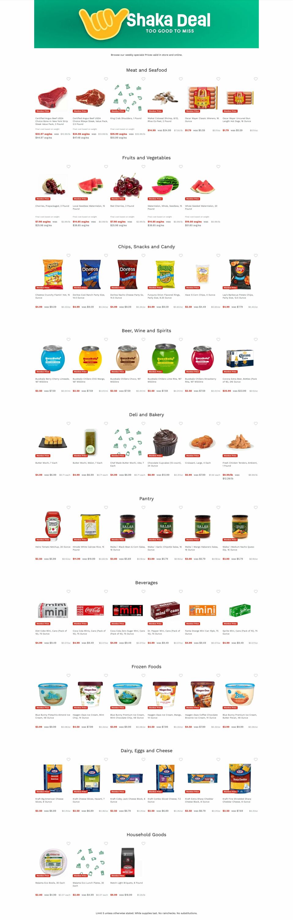 Weekly ad Foodland 07/07/2025 - 07/16/2025