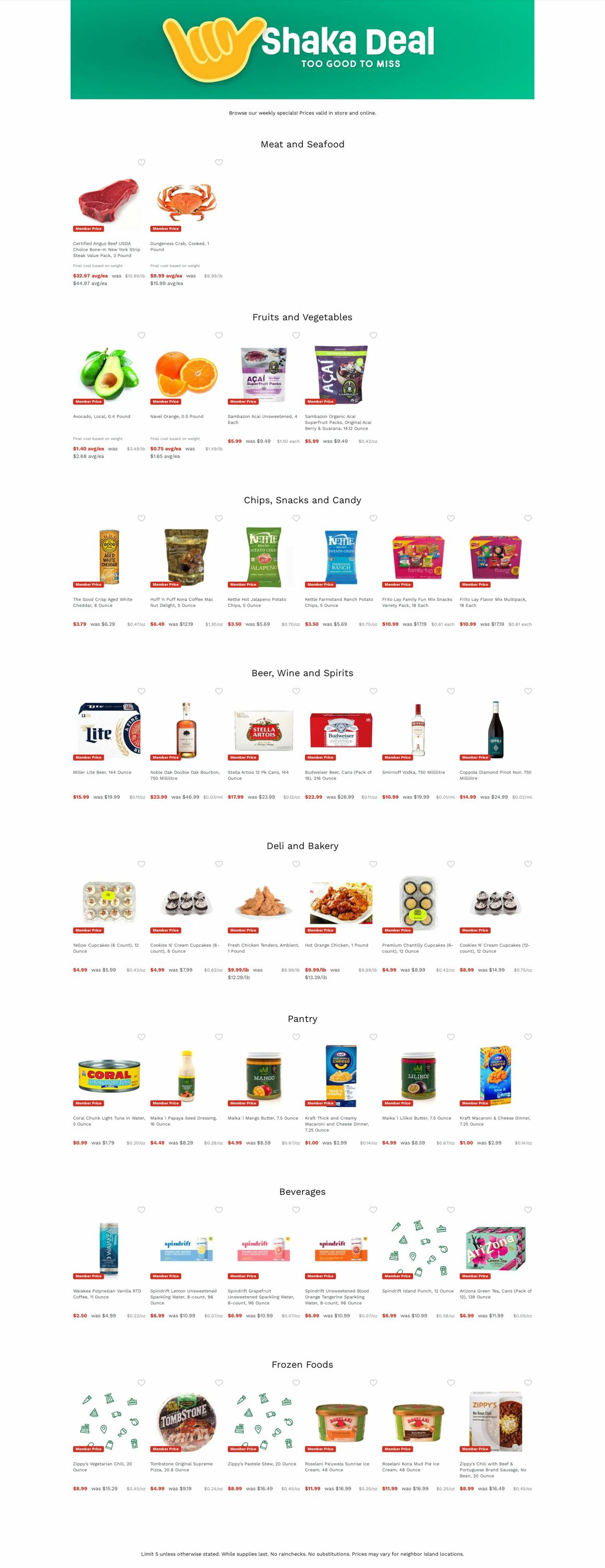 Weekly ad Foodland 12/08/2025 - 12/17/2025