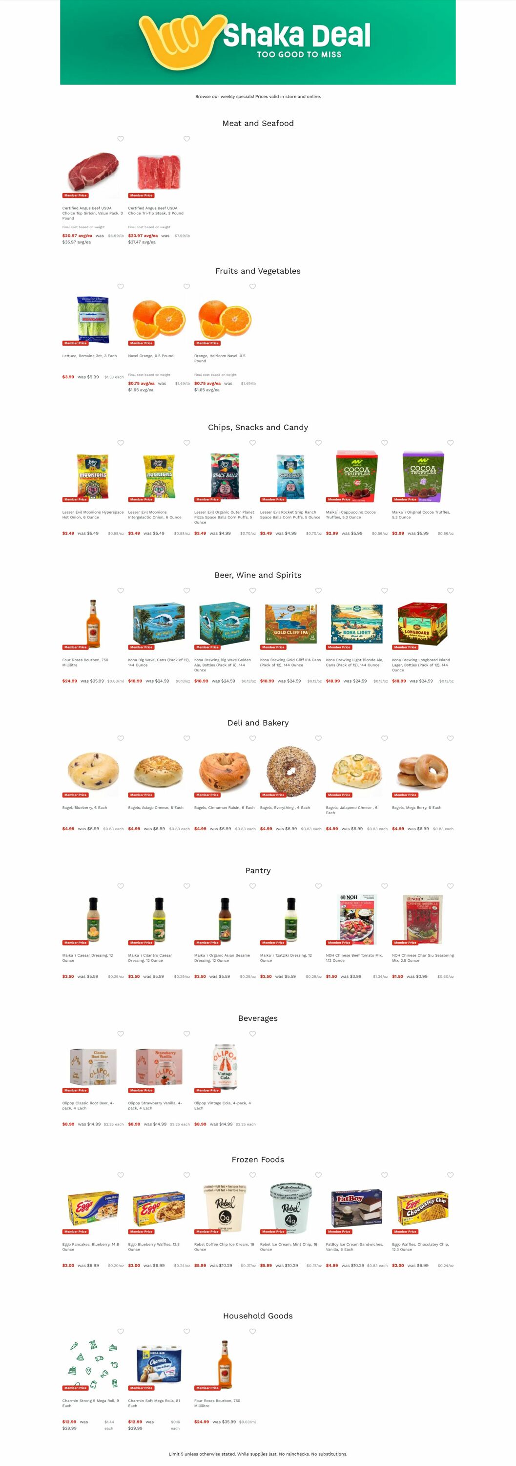 Weekly ad Foodland 06/02/2025 - 06/11/2025