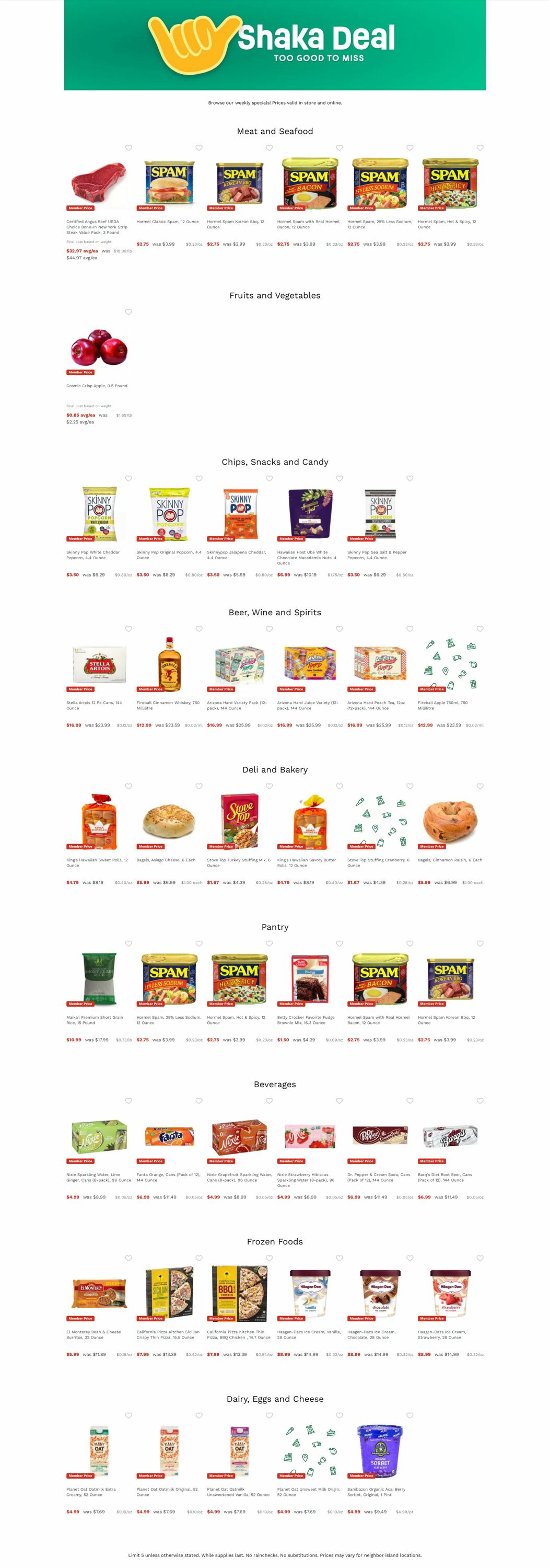 Weekly ad Foodland 11/10/2025 - 11/19/2025