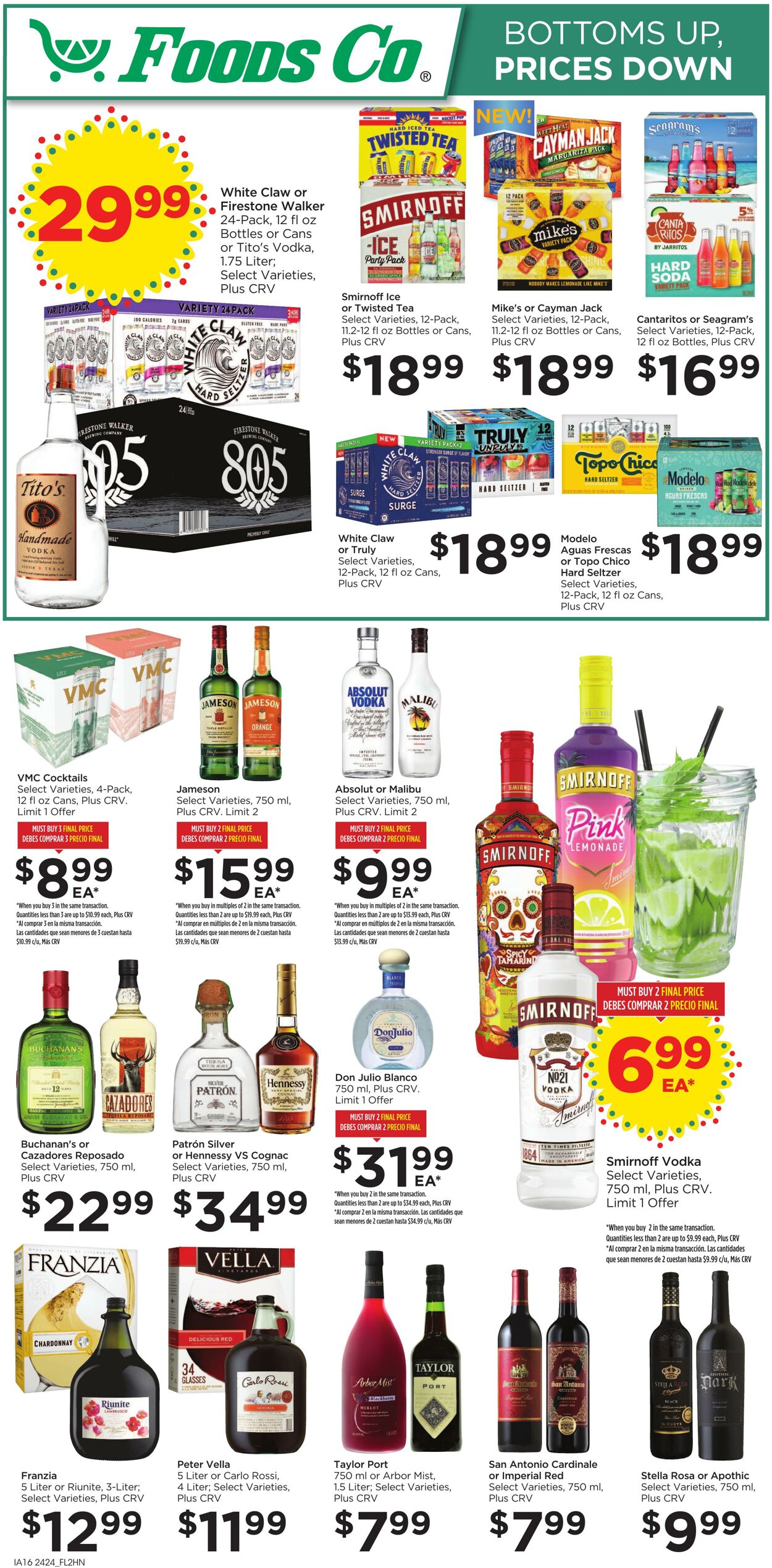 Weekly ad Foods Co 07/17/2024 - 07/23/2024