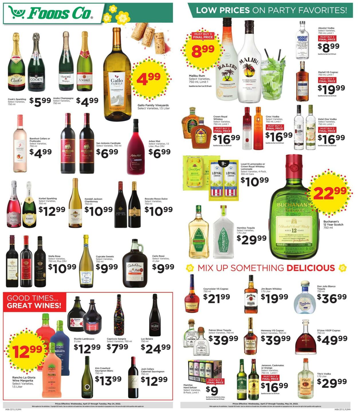 Weekly ad Foods Co 04/27/2022 - 05/24/2022