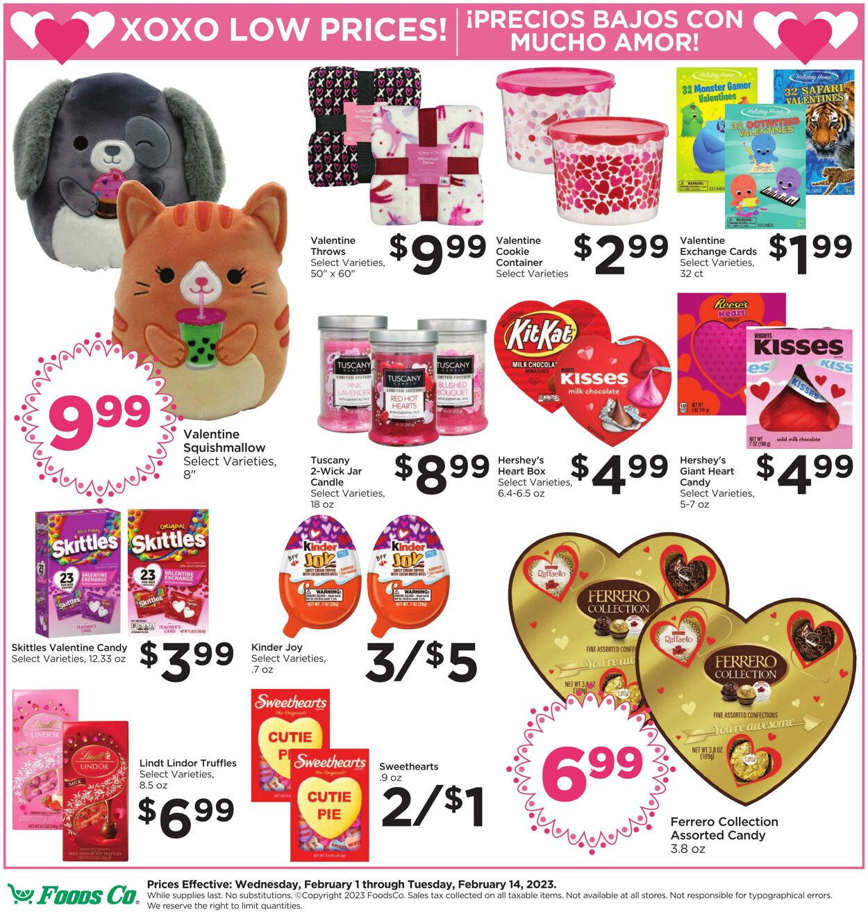 Weekly ad Foods Co 02/08/2023 - 02/14/2023