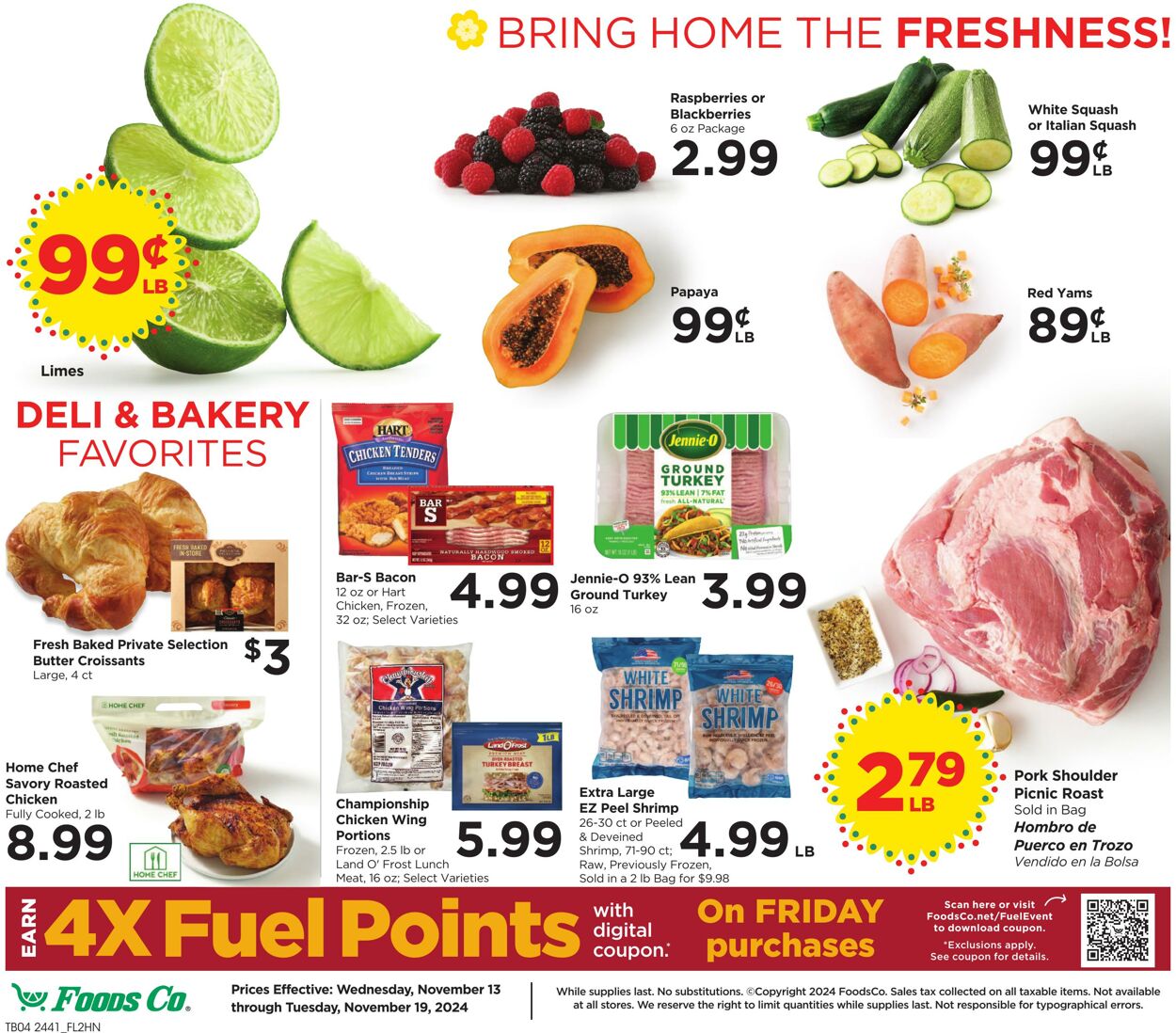 Weekly ad Foods Co 11/13/2024 - 11/19/2024