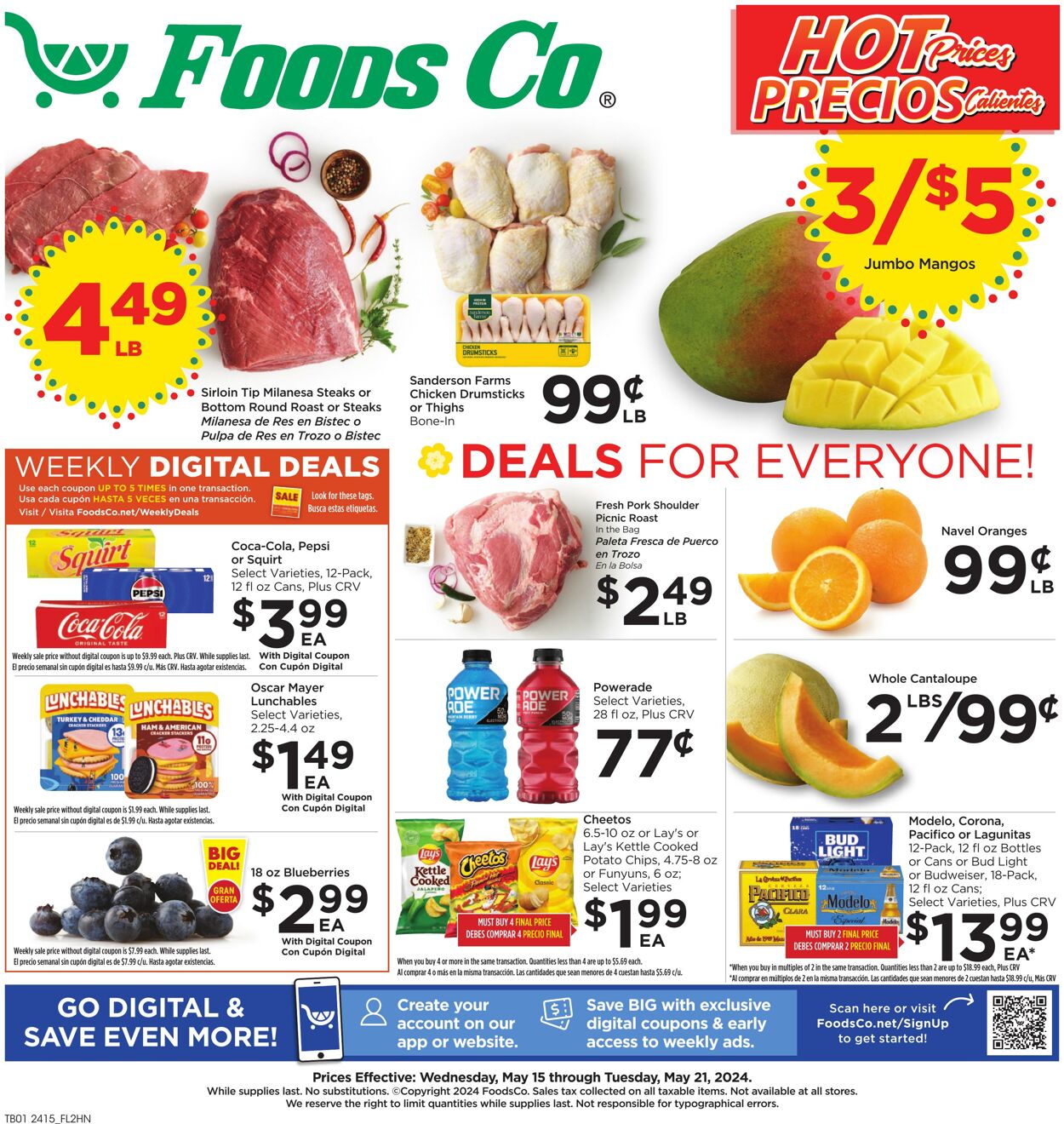 Foods Co Promotional weekly ads