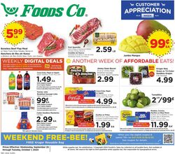 Weekly ad Foods Co 10/09/2024 - 10/15/2024