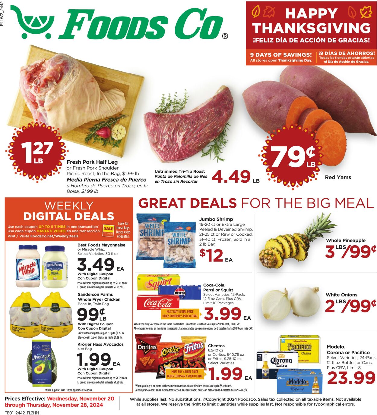 Foods Co Promotional weekly ads