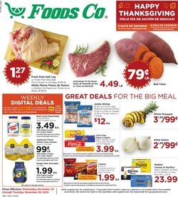 Weekly ad Foods Co 11/20/2024 - 11/28/2024