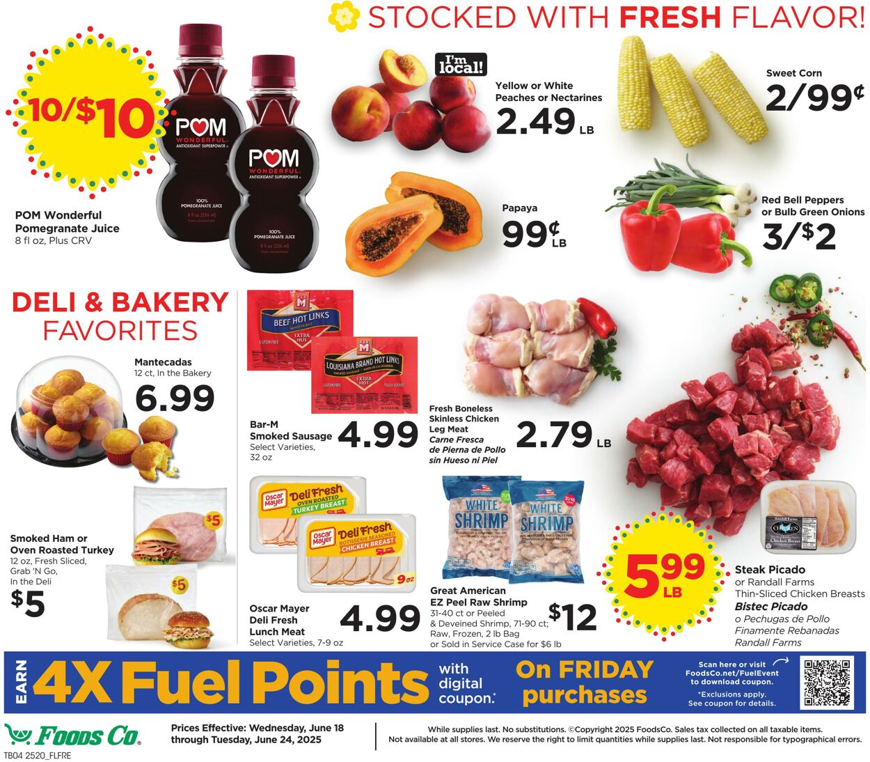 Weekly ad Foods Co 06/18/2025 - 06/24/2025