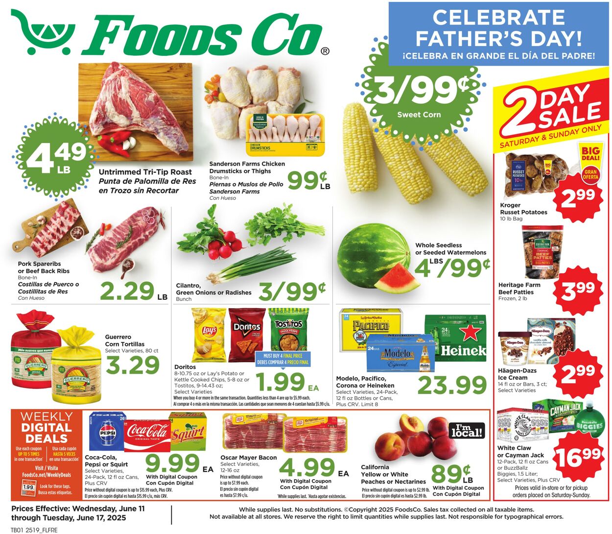 Weekly ad Foods Co 06/11/2025 - 06/17/2025