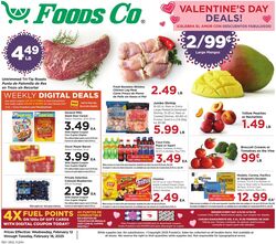 Weekly ad Foods Co 02/12/2025 - 02/18/2025