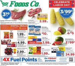 Weekly ad Foods Co 08/14/2024 - 08/20/2024