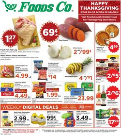 Weekly ad Foods Co 11/19/2025 - 11/27/2025