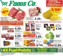 Weekly ad Foods Co 03/12/2025 - 03/18/2025