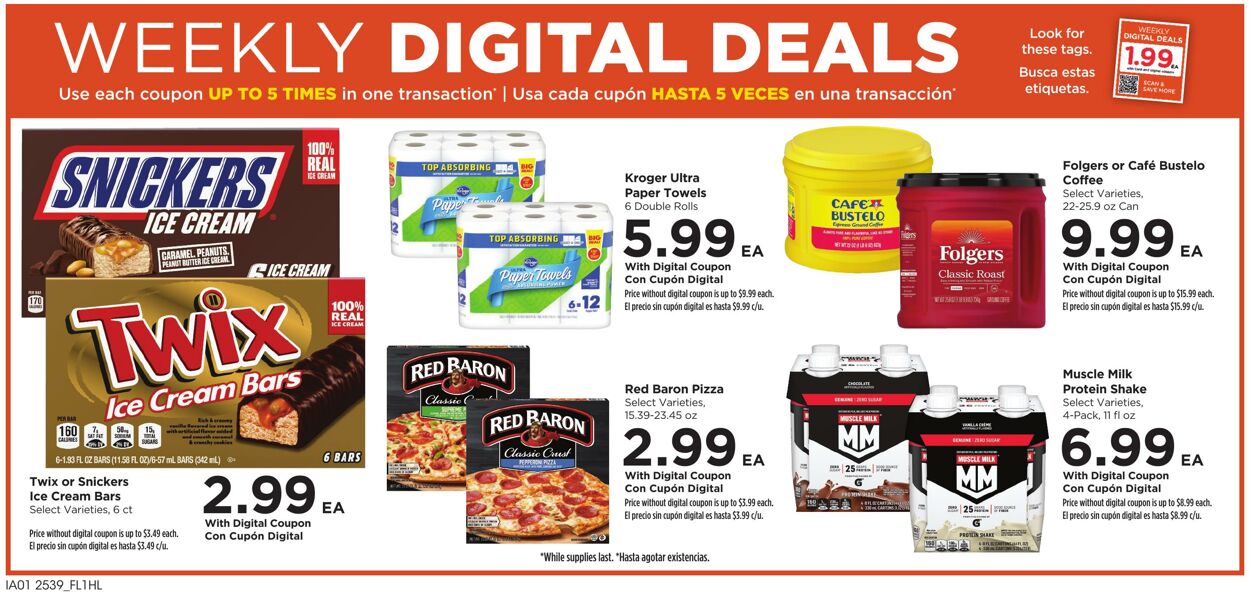 Weekly ad Foods Co 10/29/2025 - 11/04/2025