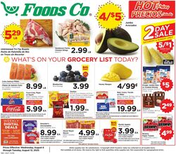 Weekly ad Foods Co 08/06/2025 - 08/12/2025